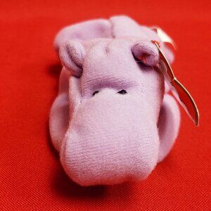 Ty Teenie Beanie Babies Happy The Hippo Plush Stuffed Animal